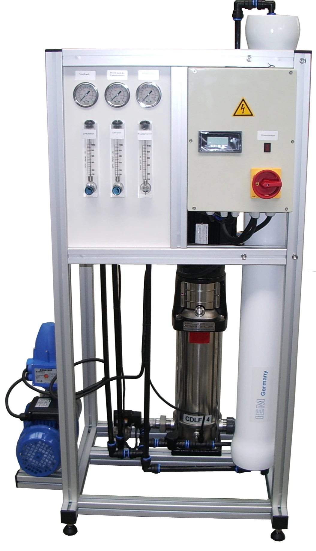 IEM Umkehrosmoseanlage – Reinwasser