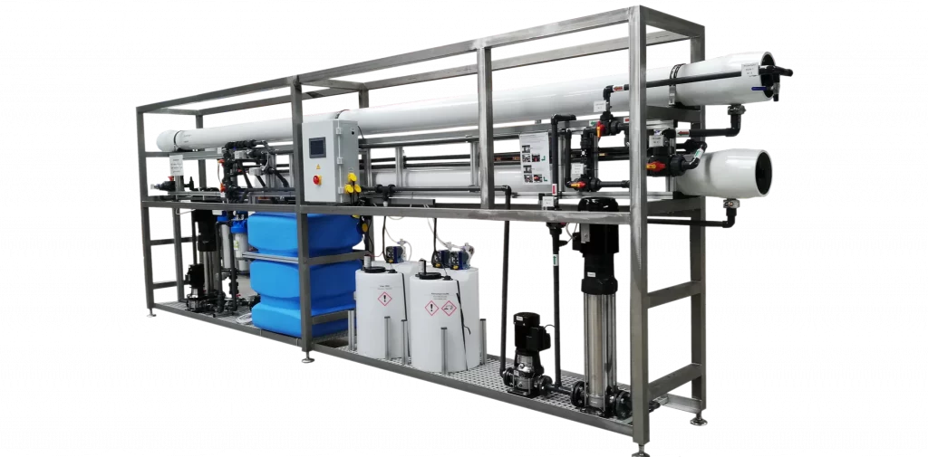 2 Stufen Umkehrosmose Wasseraufbereitungsanlage RO805-802